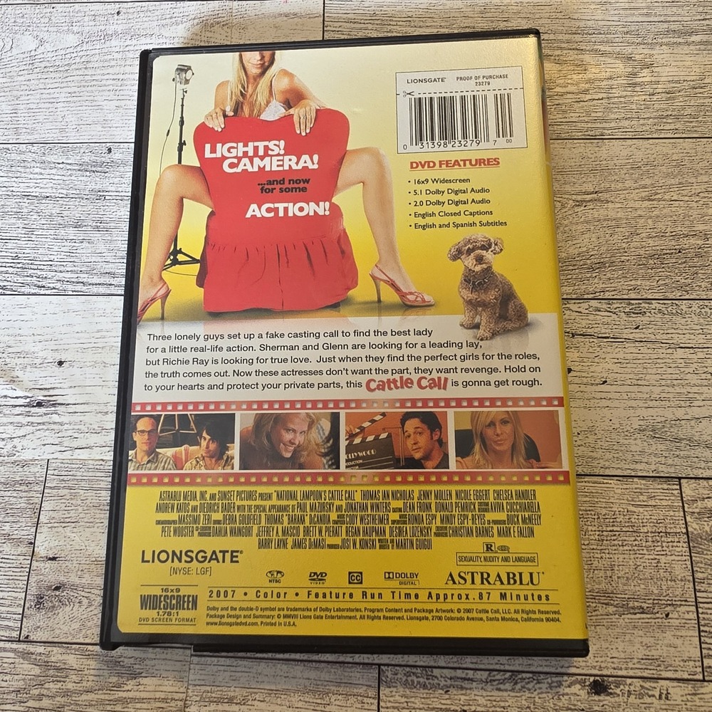 National Lampoon Presents Cattle Call - DVD - GOOD - Picture 2 of 3